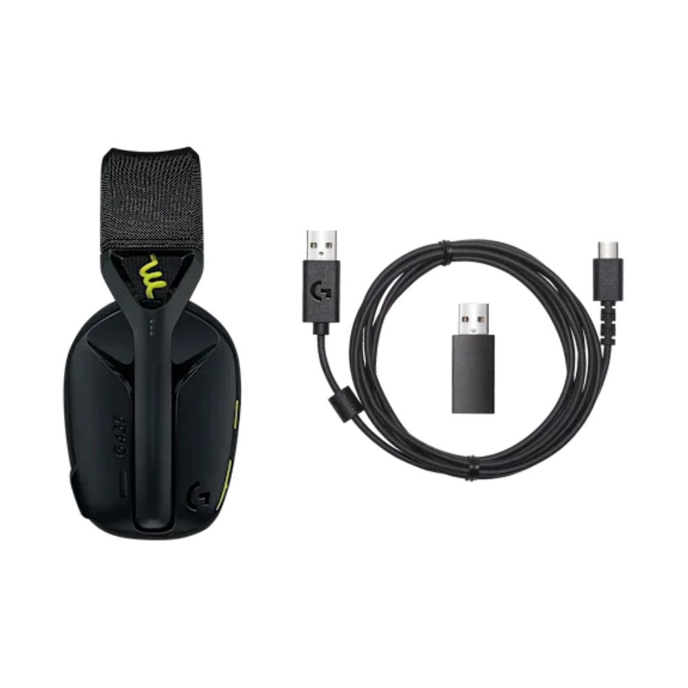 Logitech Wireless Gaming Headphone G435 Black view 2